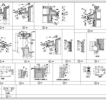某经典欧式别墅全套建筑施工图