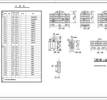某大花园别墅建筑施工图
