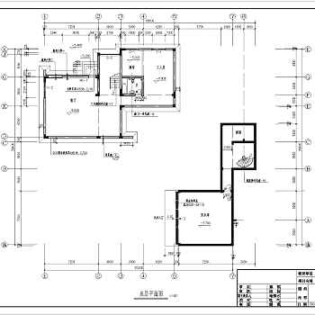 某豪华别墅建筑施工图