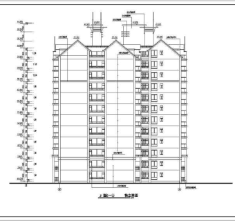 某小高层住宅楼建施图