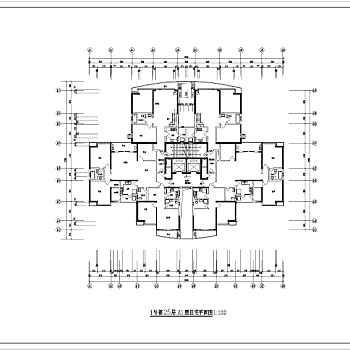 某高层住宅及小区建施图