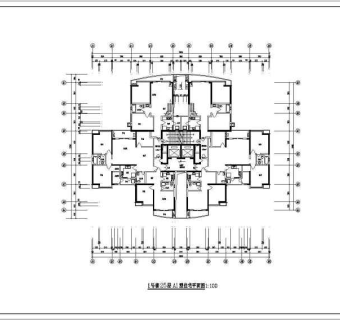 某高层住宅及小区建施图