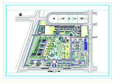 十四套大学建筑方案设计图纸3D模型