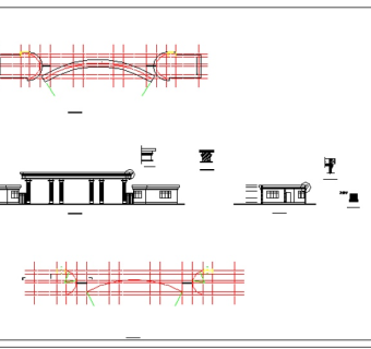 某大门设计方案图