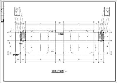 某大型宿舍楼建筑设计图