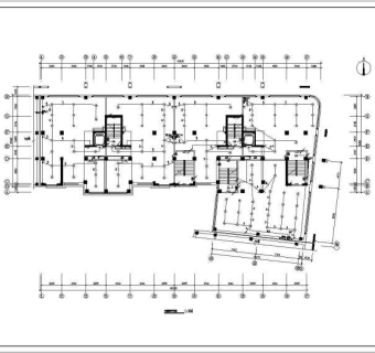 [福建]一类高层住宅楼电气施工图纸3D模型