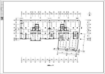 [福建]一类高层住宅楼电气施工图纸3D模型