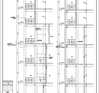 某工厂餐厅及宿舍楼建筑结构施工图