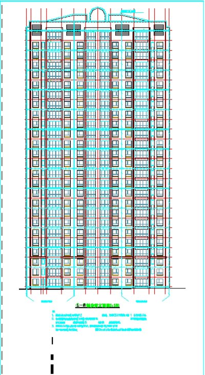 某高层住宅全套电气施工图（含设计说明）