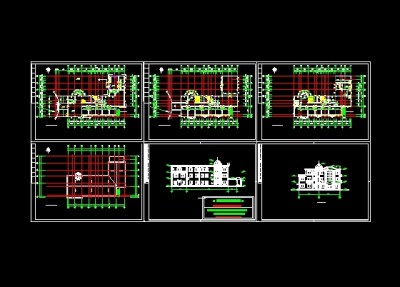 欧式办公楼3D模型