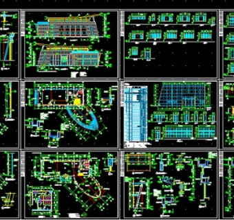 企业办公楼建筑图纸
