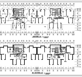 [江西]31层高层住宅单体楼电气施工图