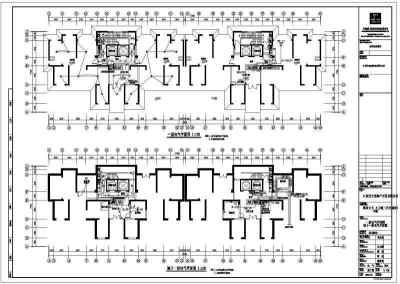 [江西]31层高层住宅单体楼电气施工图