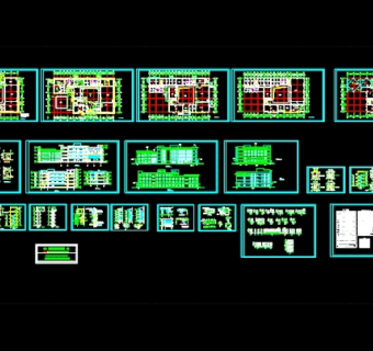 某办公楼建筑施工图