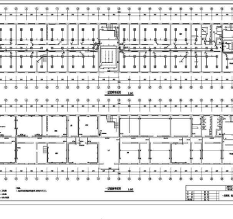 某单位一栋3层办公楼电气设计施工图