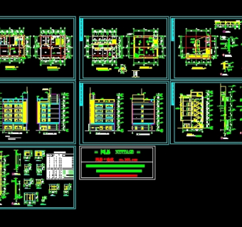 办公楼建筑施工图