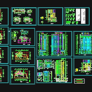 某办公楼建筑全套详细施工图