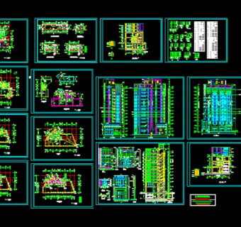 某办公楼建筑全套详细施工图