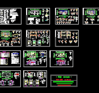 办公楼建筑和结构图