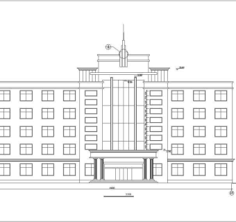 某地6层框架结构办公楼建筑结构施工图