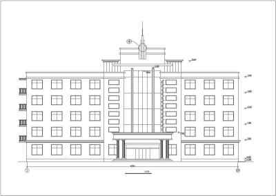 某地6层框架结构办公楼建筑结构施工图