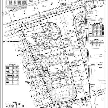 五套公司框架结构办公楼建筑设计方案图