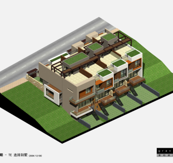 别墅模型（含CAD）