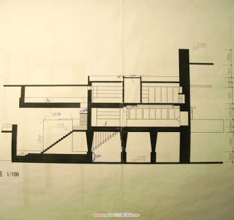 流水别墅图纸及模型