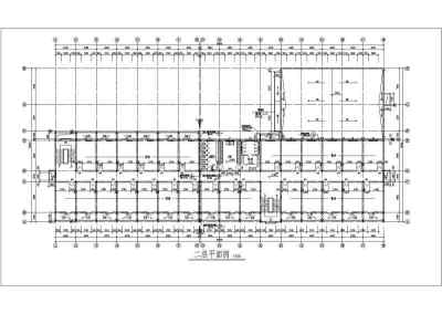 宿舍楼建筑设计CAD全套施工图