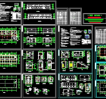 某公司综合楼办公楼建筑图