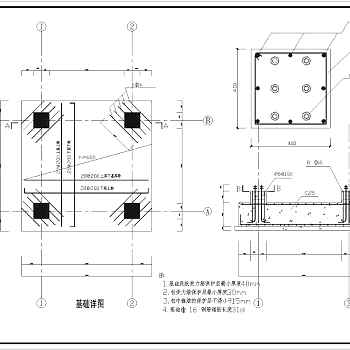 某办公楼外挂电梯井结构设计施工图3D模型