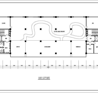 某办公楼全套cad施工图