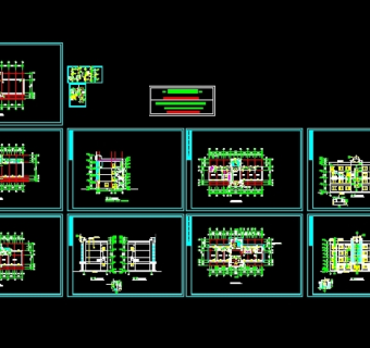 法院办公楼施工图