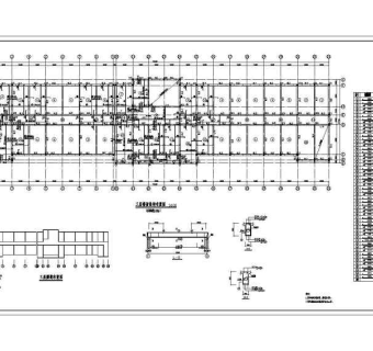 某五层砌体办公楼结构设计施工图纸