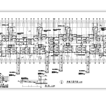 某短肢剪力墙结构小高层住宅楼设计cad全套建施图