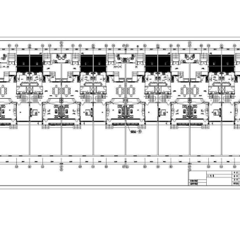 某中式高档仿古别墅全套施工图