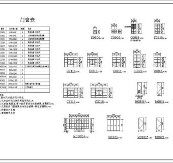 典型中国古典别墅施工图
