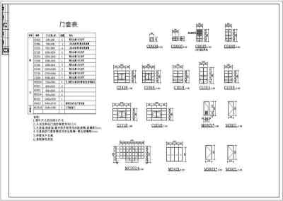 典型中国古典别墅施工图