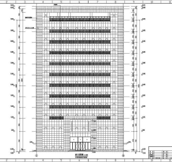 江西某地11层综合办公楼建筑设计施工图