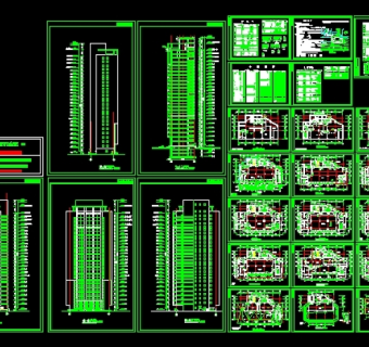 某办公楼设计建筑图