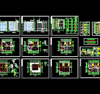 某办公楼建筑施工图