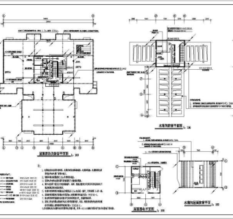 某高层住宅楼建筑全套电气cad施工设计图纸