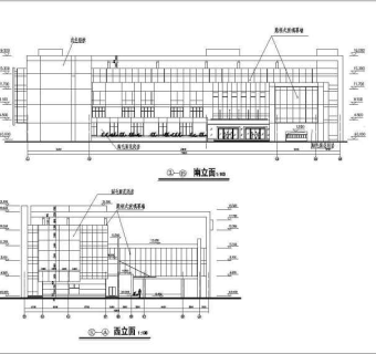 某地多层电厂办公楼建筑施工图