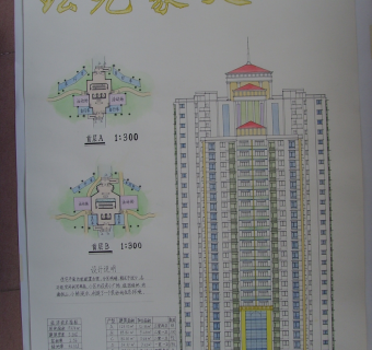高层住宅设计CAD+SketchUp模型