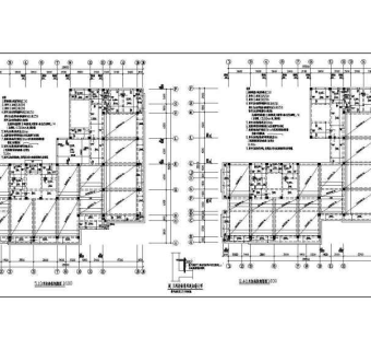 某地5层混凝土框架办公楼结构设计施工图