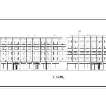 某科技中心办公楼带住宅楼建筑施工图