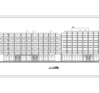 某科技中心办公楼带住宅楼建筑施工图