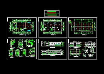 某厂房办公楼建筑图