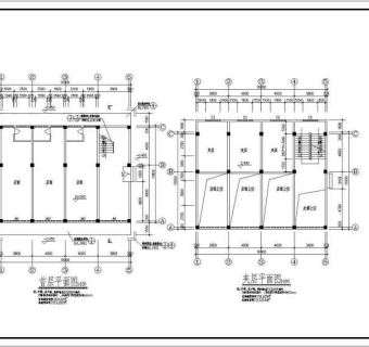 村委办公楼建筑施工图