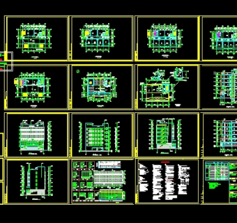 六层办公楼施工图